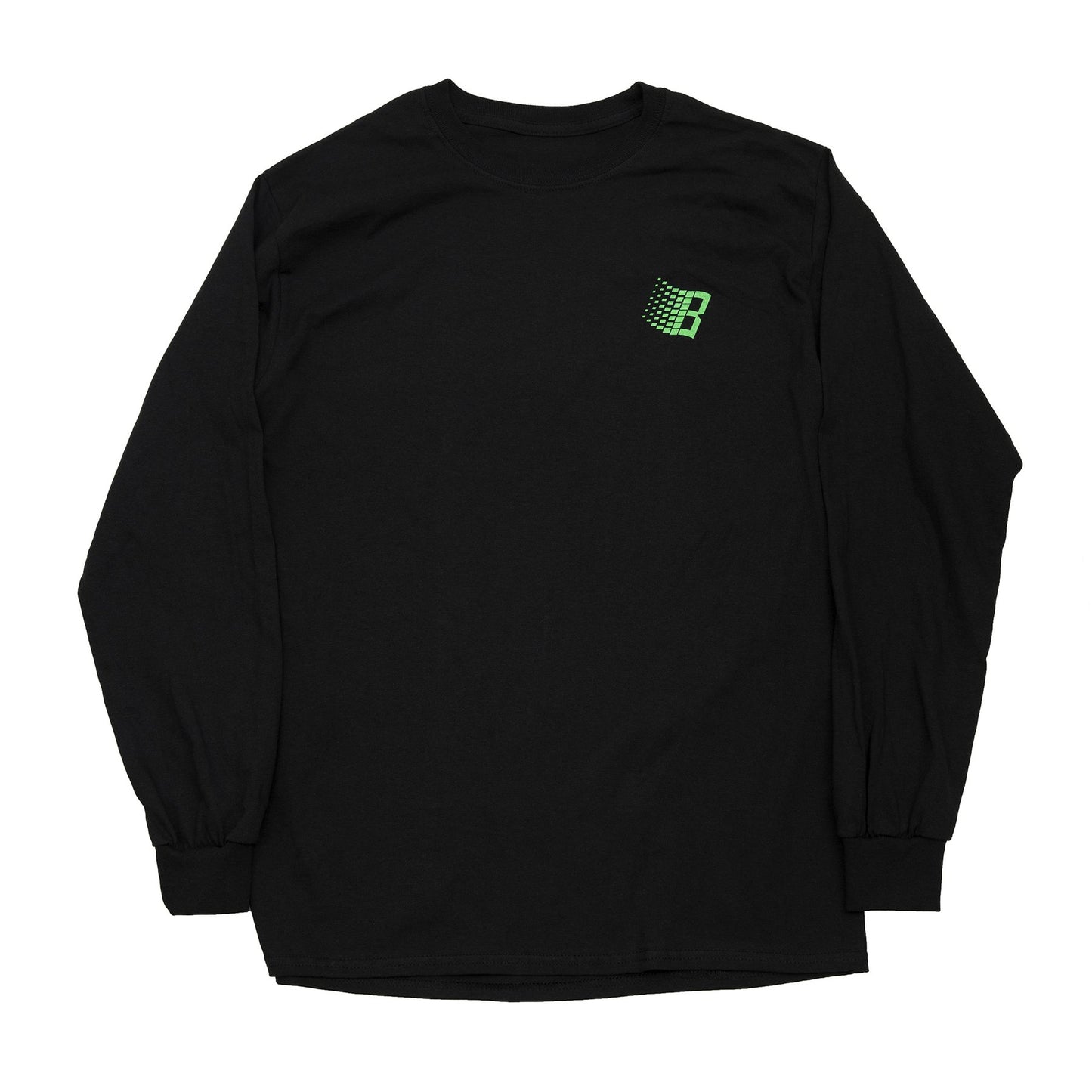 BRONZE BINARY L/S TEE BLACK