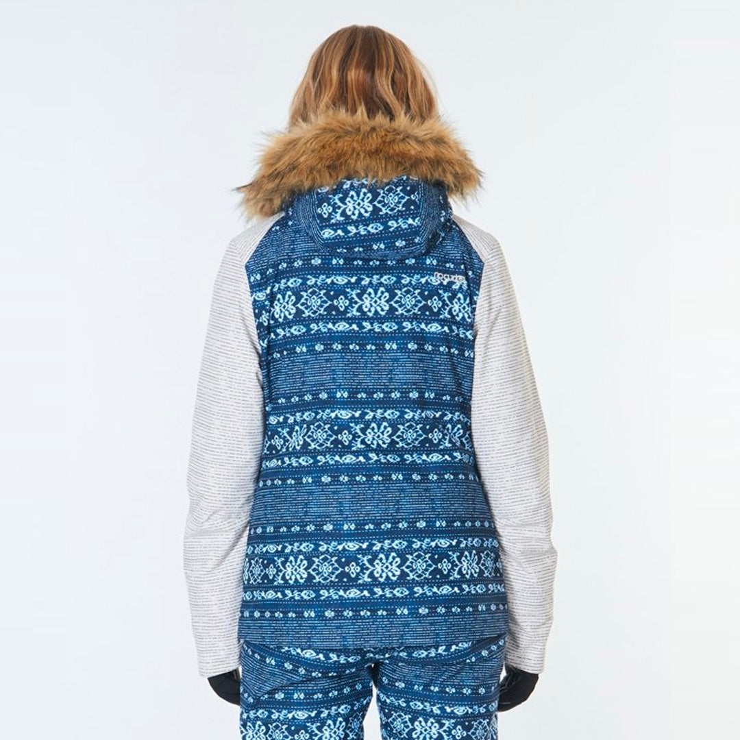 RIP CURL WOMENS CHIC JACKET MID BLUE WASH