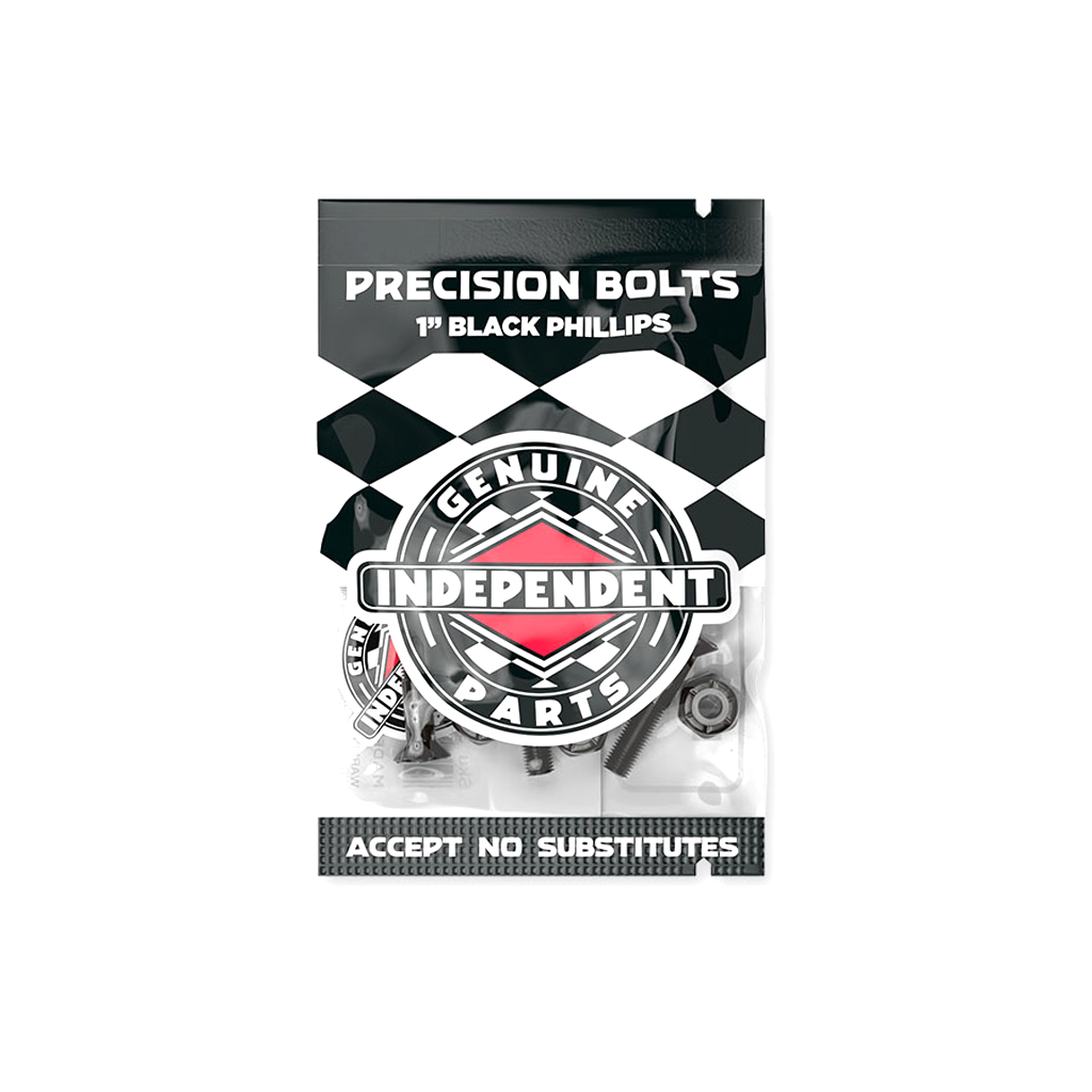 INDEPENDENT PRECISION DECK BOLTS PHILLIPS - BLACK