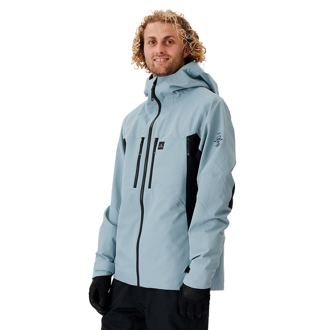 RIP CURL BACK COUNTRY JACKET MINERAL BLUE