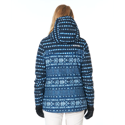 RIP CURL WOMENS BETTY JACKET BLUE WASH