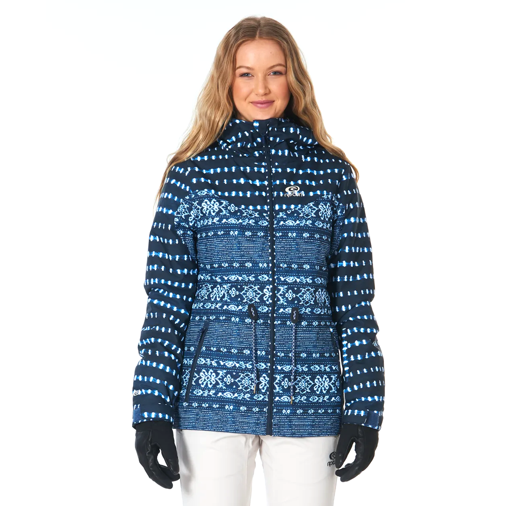 RIP CURL WOMENS BETTY JACKET BLUE WASH