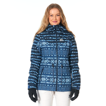 RIP CURL WOMENS BETTY JACKET BLUE WASH