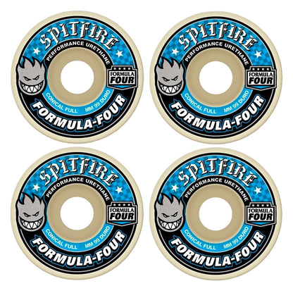 Spitfire Formula Four Skateboard Wheels - Conical Full - 99 Duro