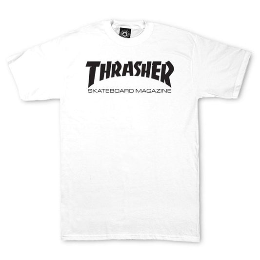 THRASHER SKATE MAG TEE - WHITE