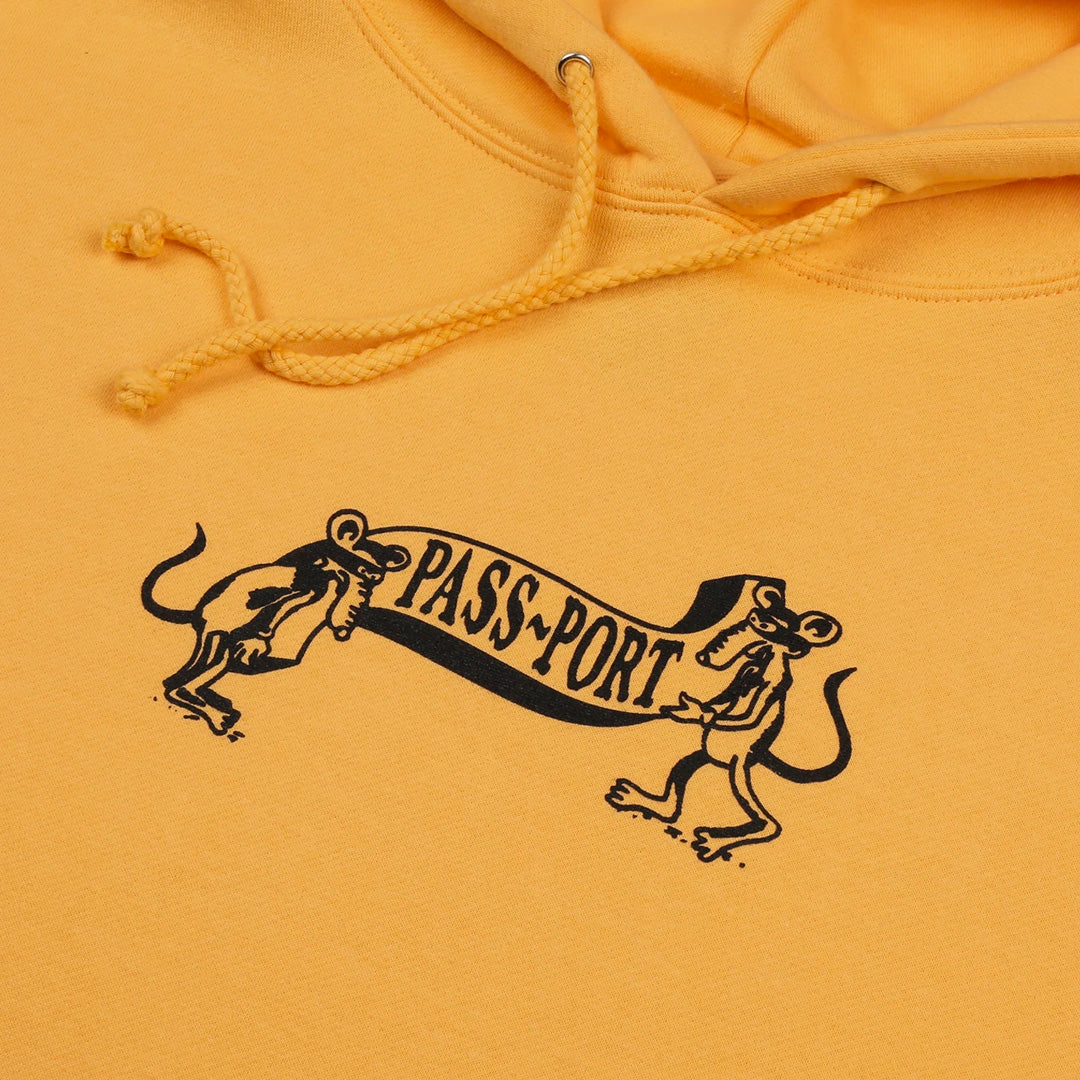 PASSPORT MISSING TILDE HOODIE - PEACH