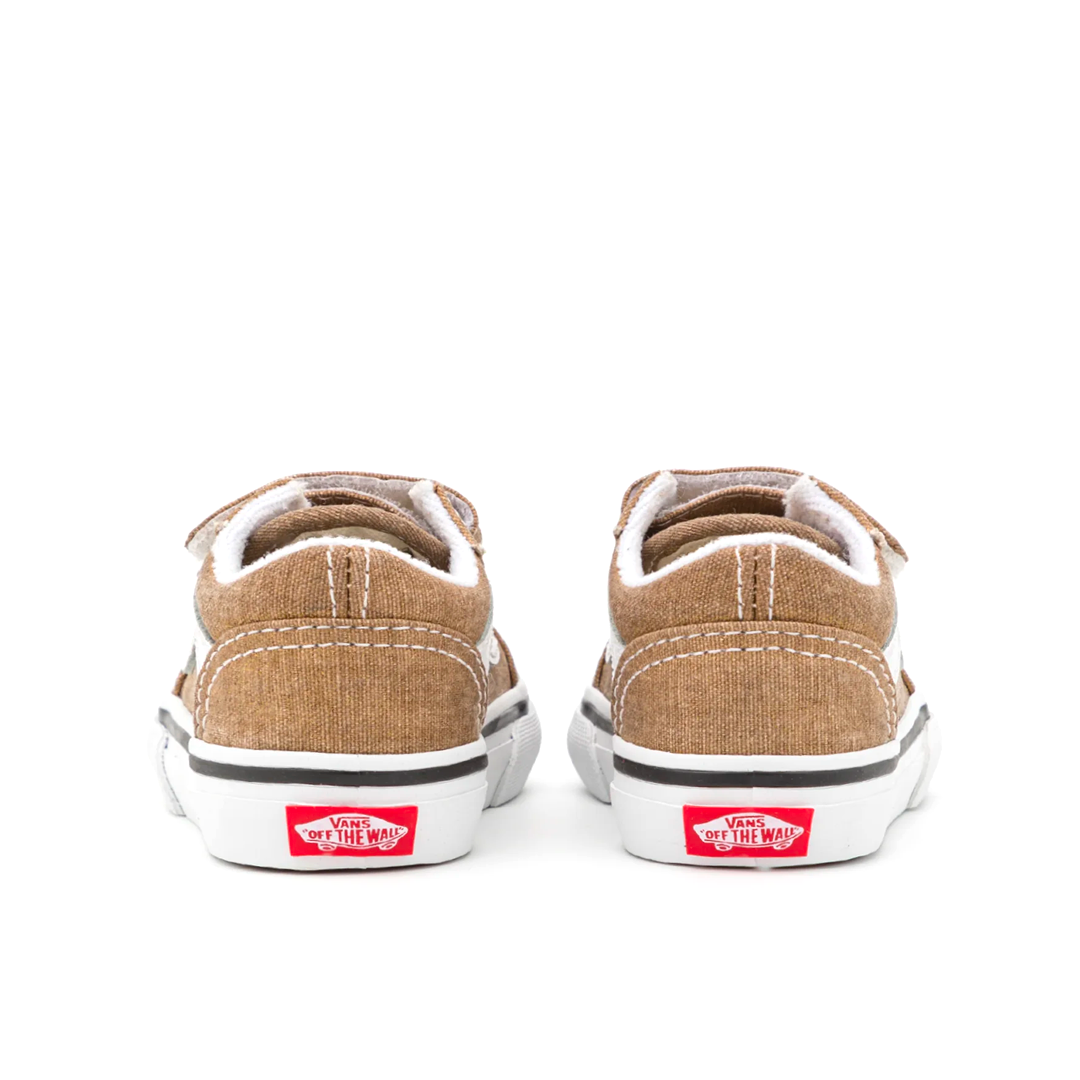 VANS OLD SKOOL SHOES BRONZE AGE/TRUE WHITE