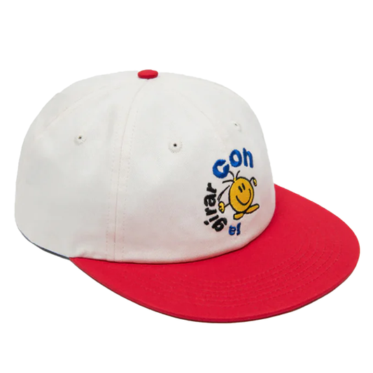 WKND CON CAP OFF-WHITE/RED