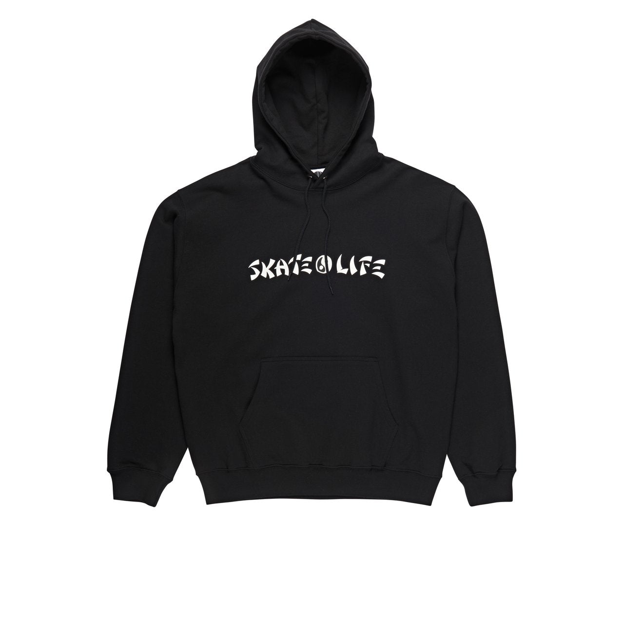 POLAR SKATE LIFE HOODIE BLACK Ballistyx Board Store